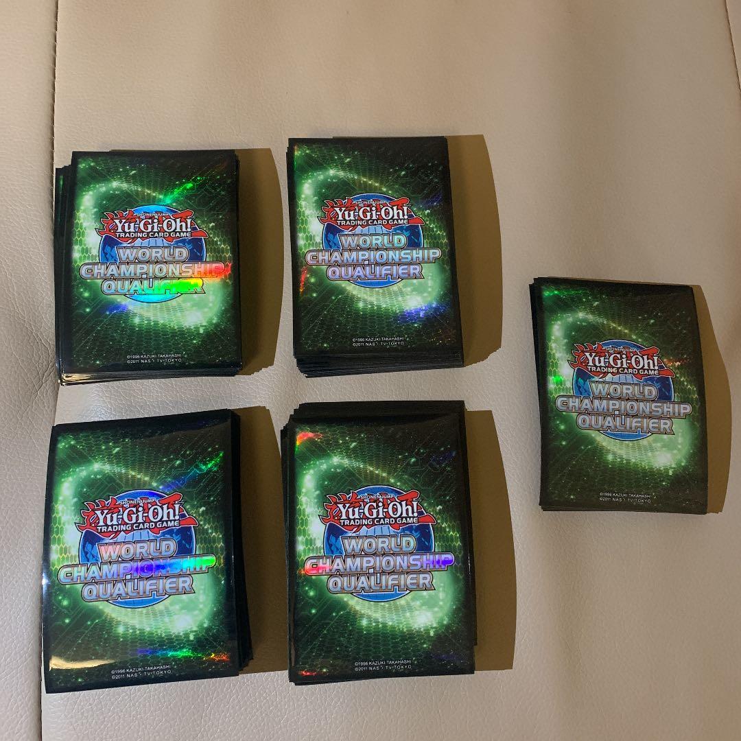 遊戯王 スリーブ WCQ 2013 緑 93枚