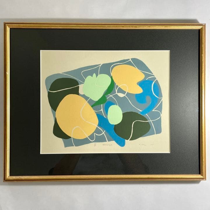 ◇【本荘まさ子】Harmony 1995年 シルクスクリーン NEW YORK◇