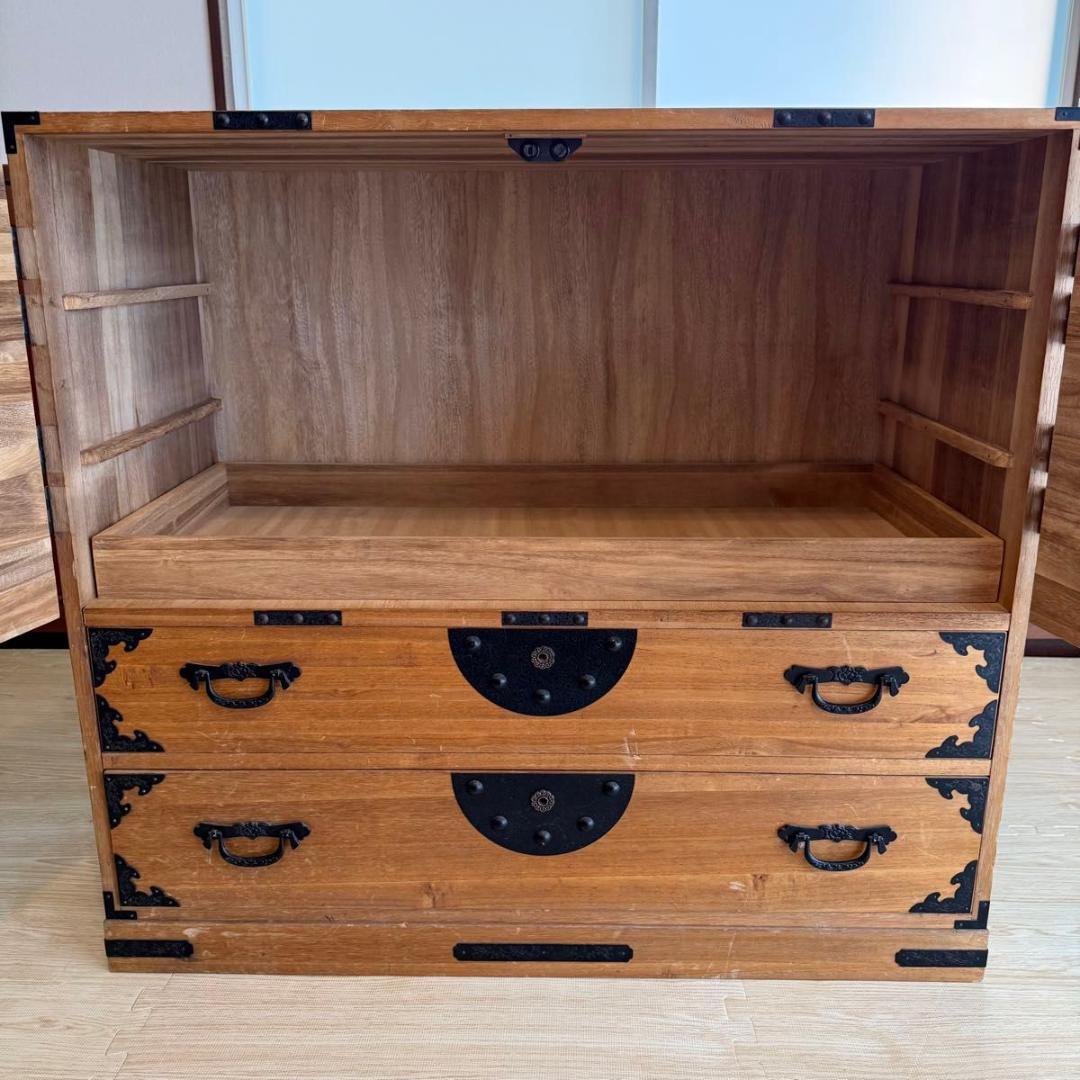 骨董品】和箪笥／時代箪笥／桐箪笥 アンティーク家具 87-1