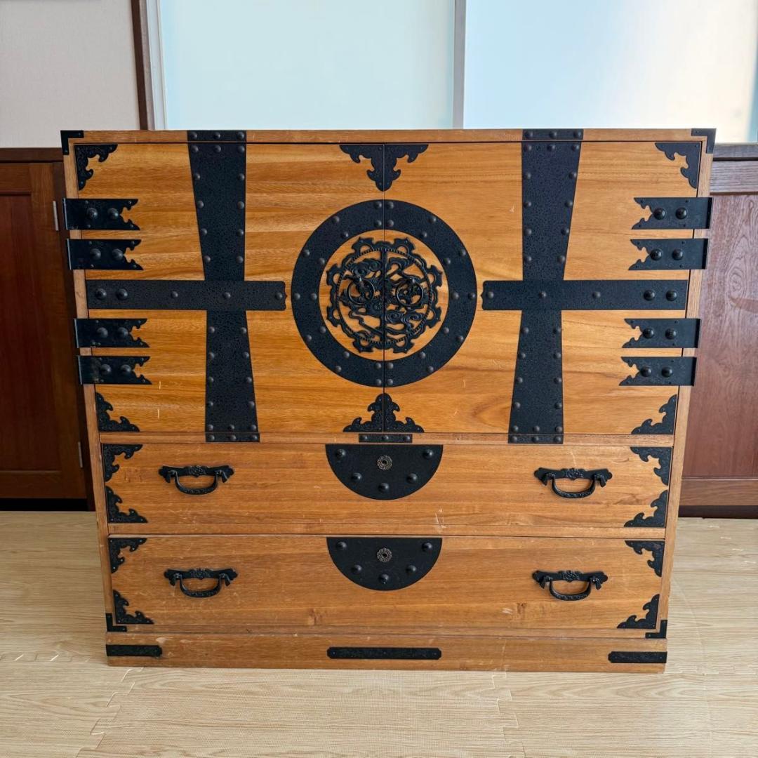 骨董品】和箪笥／時代箪笥／桐箪笥 アンティーク家具 87-1