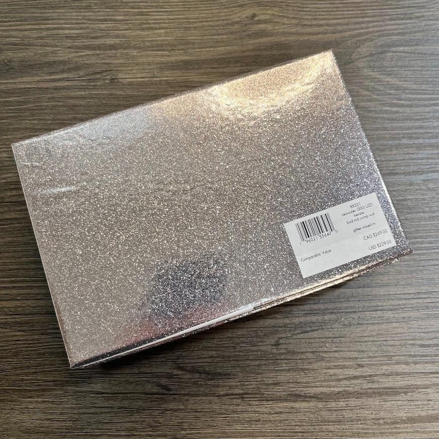 ケイトスペード ニューヨーク グリッター 二つ折り財布 キラキラ