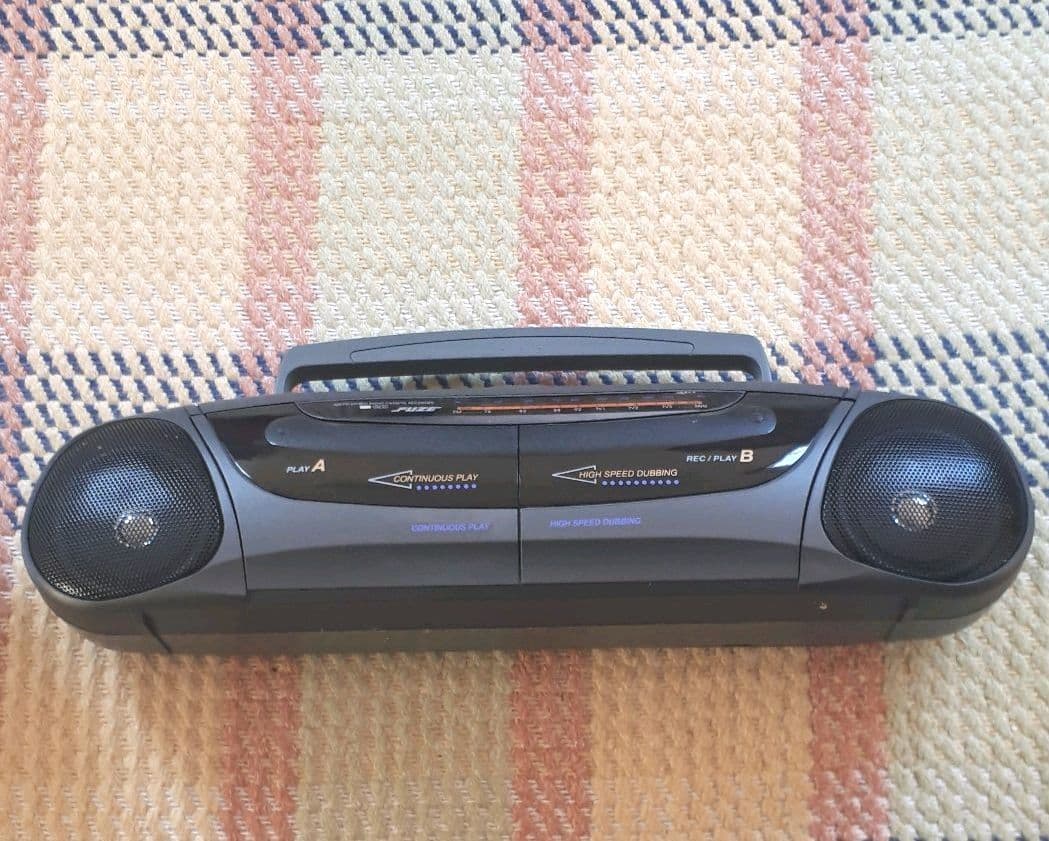 fuze FW2500 ステレオダブルカセットレコーダー 通電確認済み‼️