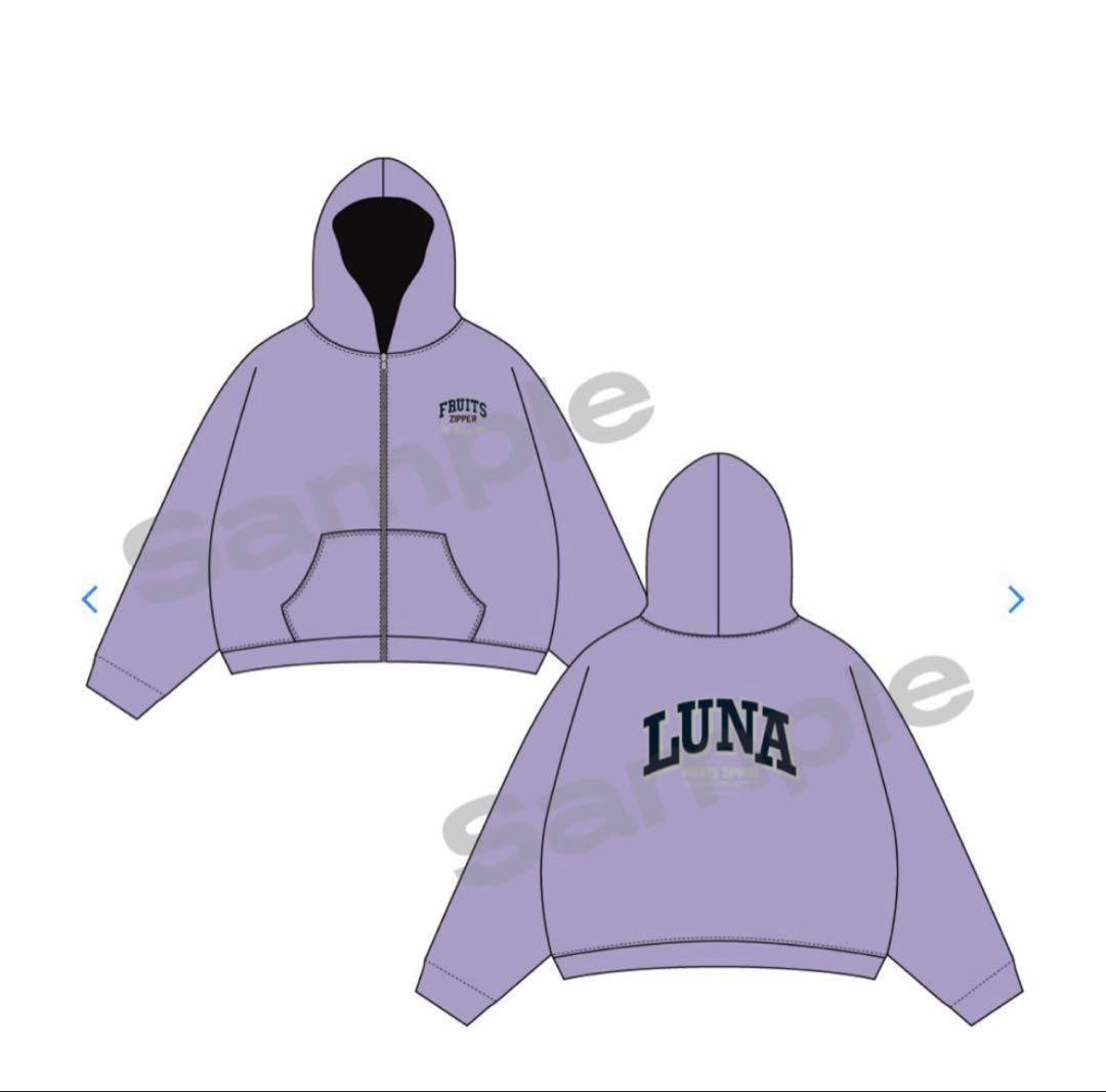 ファンクラブ限定】 FRUITSZIPPER 推しアピ パーカー 仲川瑠夏