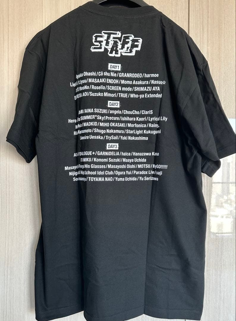 アニサマ2023 スタッフTシャツ