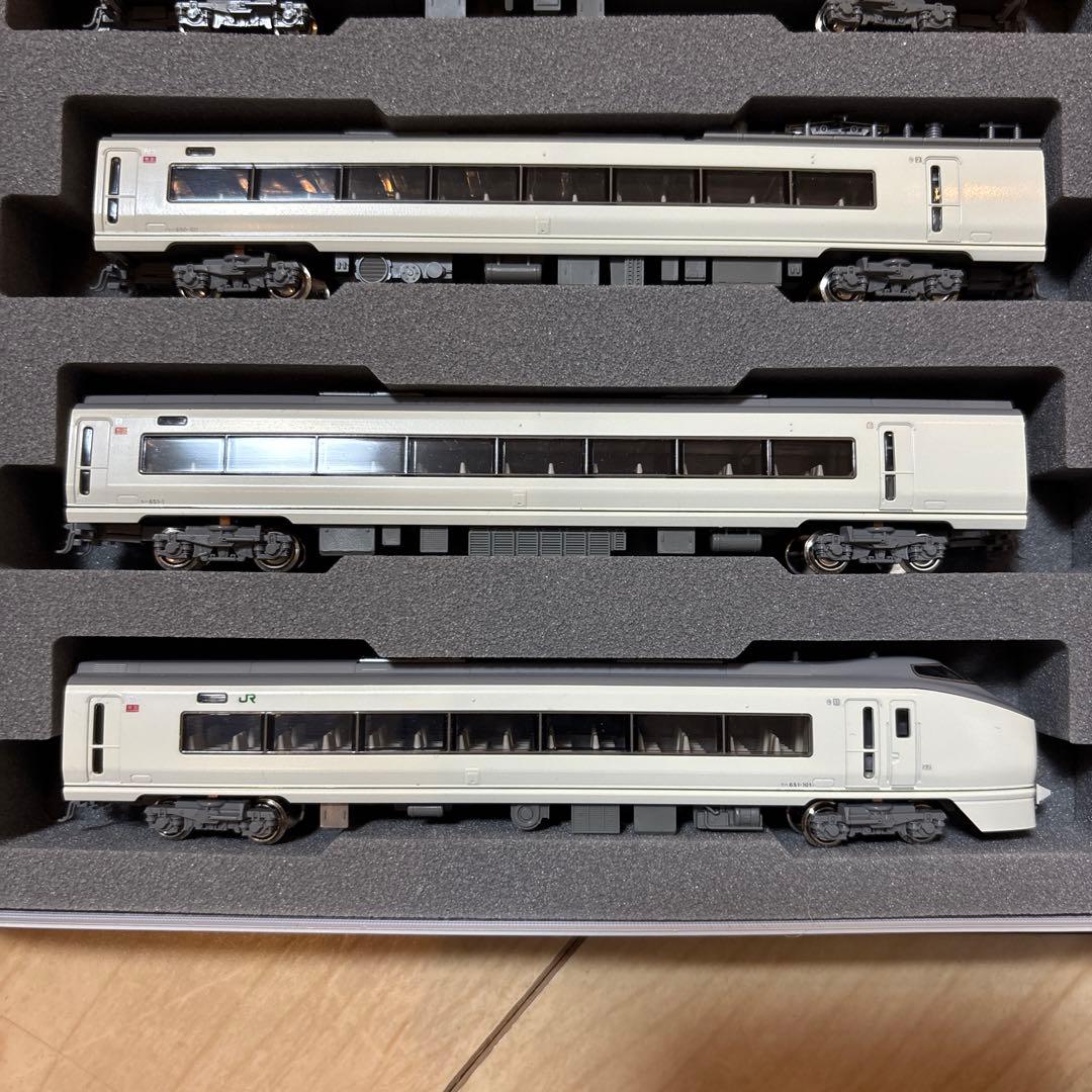 nゲージ kato 10-173 651系　スーパーひたち　室内灯標準装備