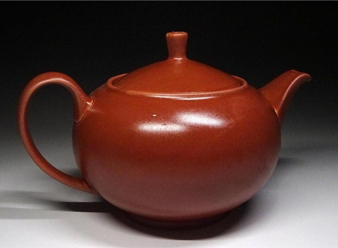 中国古玩 朱泥釉 茶器 (急須、茶碗セット) 箱付 唐物 t96555 - メルカリ