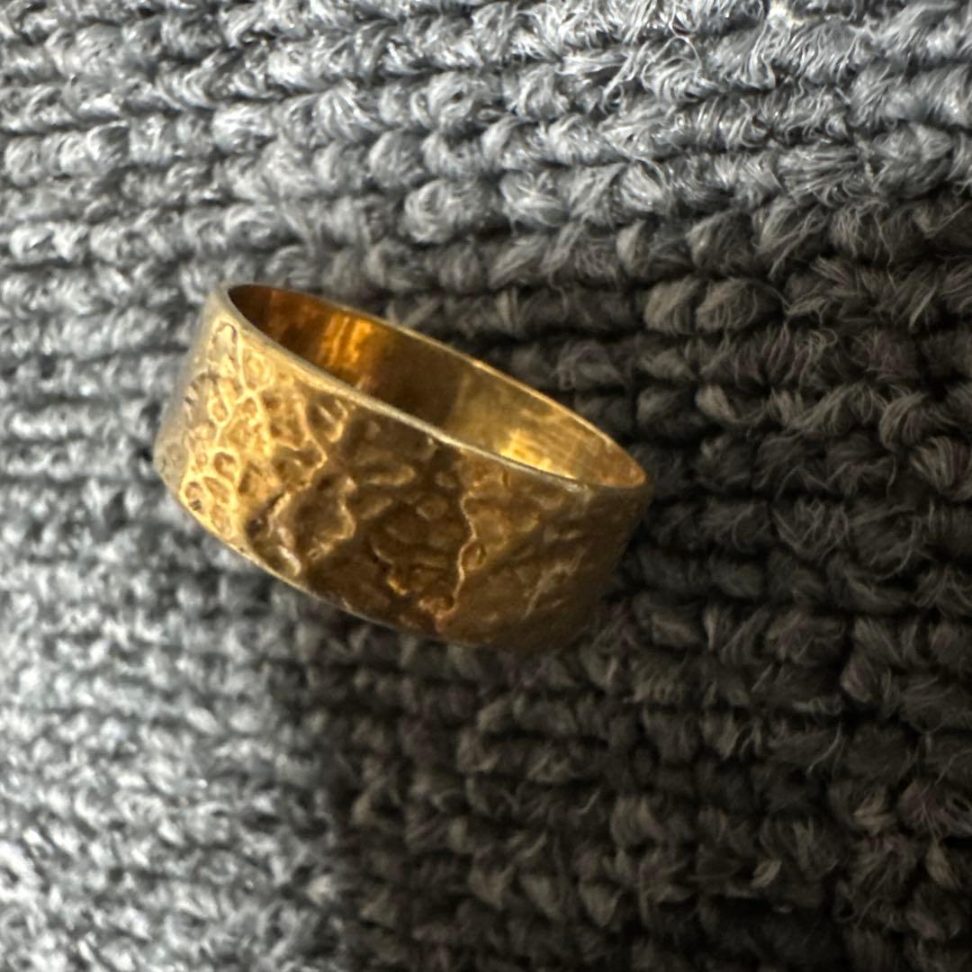 純金リング6g（刻印無し）自己責任でお願いします