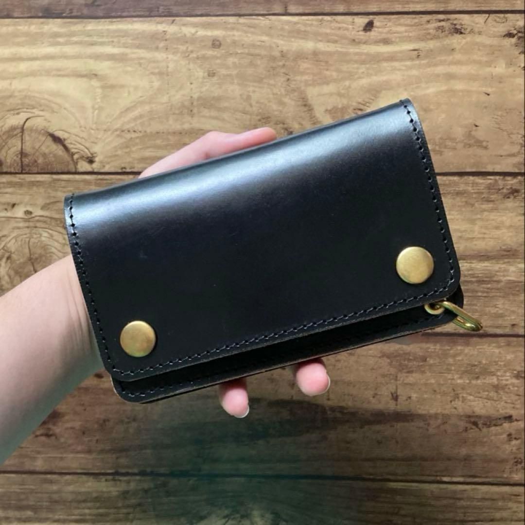 【お札を折らずに収納】トラッカーウォレット150（ミドル）2.5層【受注生産】