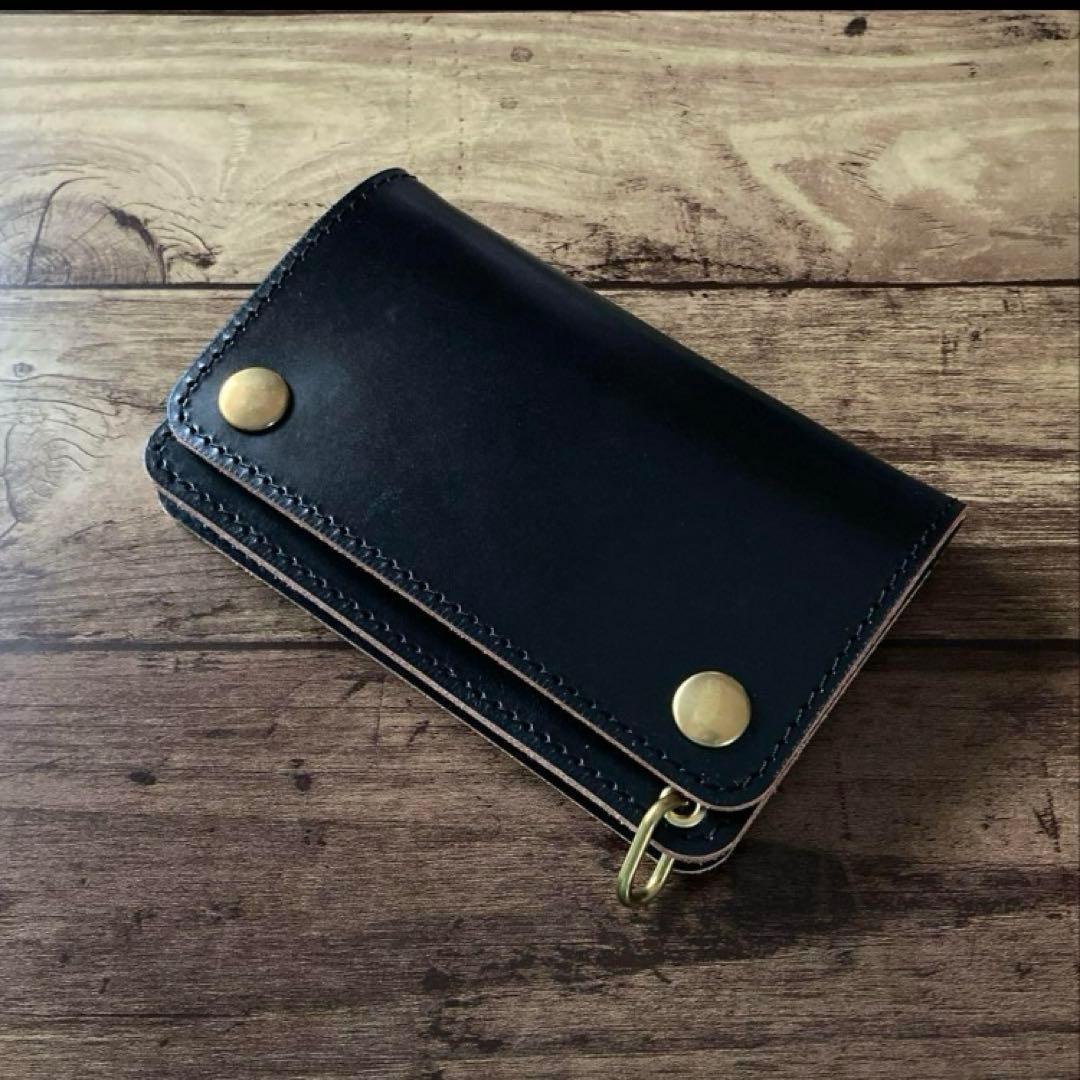 【お札を折らずに収納】トラッカーウォレット150（ミドル）2.5層【受注生産】