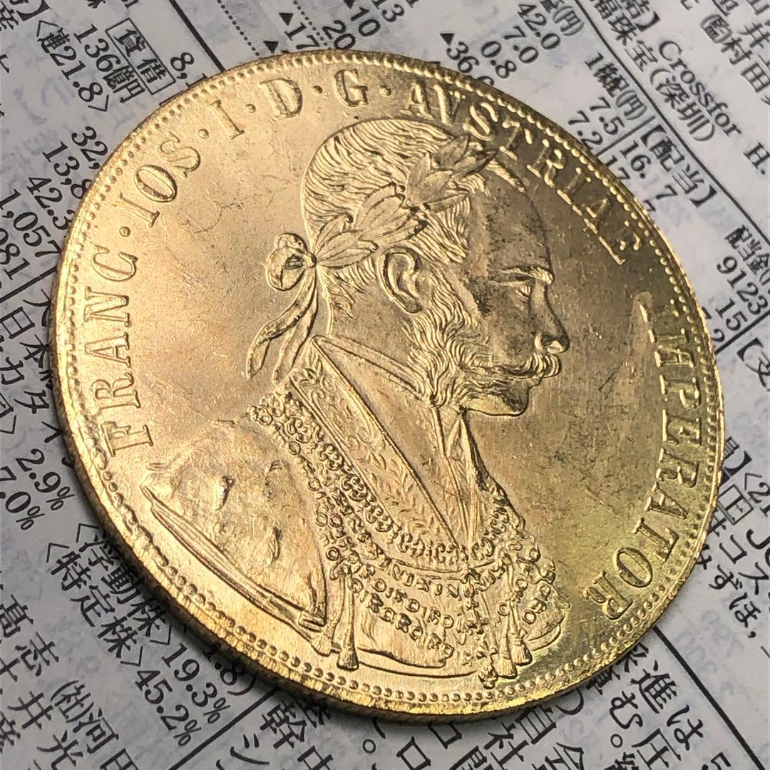 海外古銭 オーストリアコイン ダカット 双頭の鷲 コイン 1894年 海外