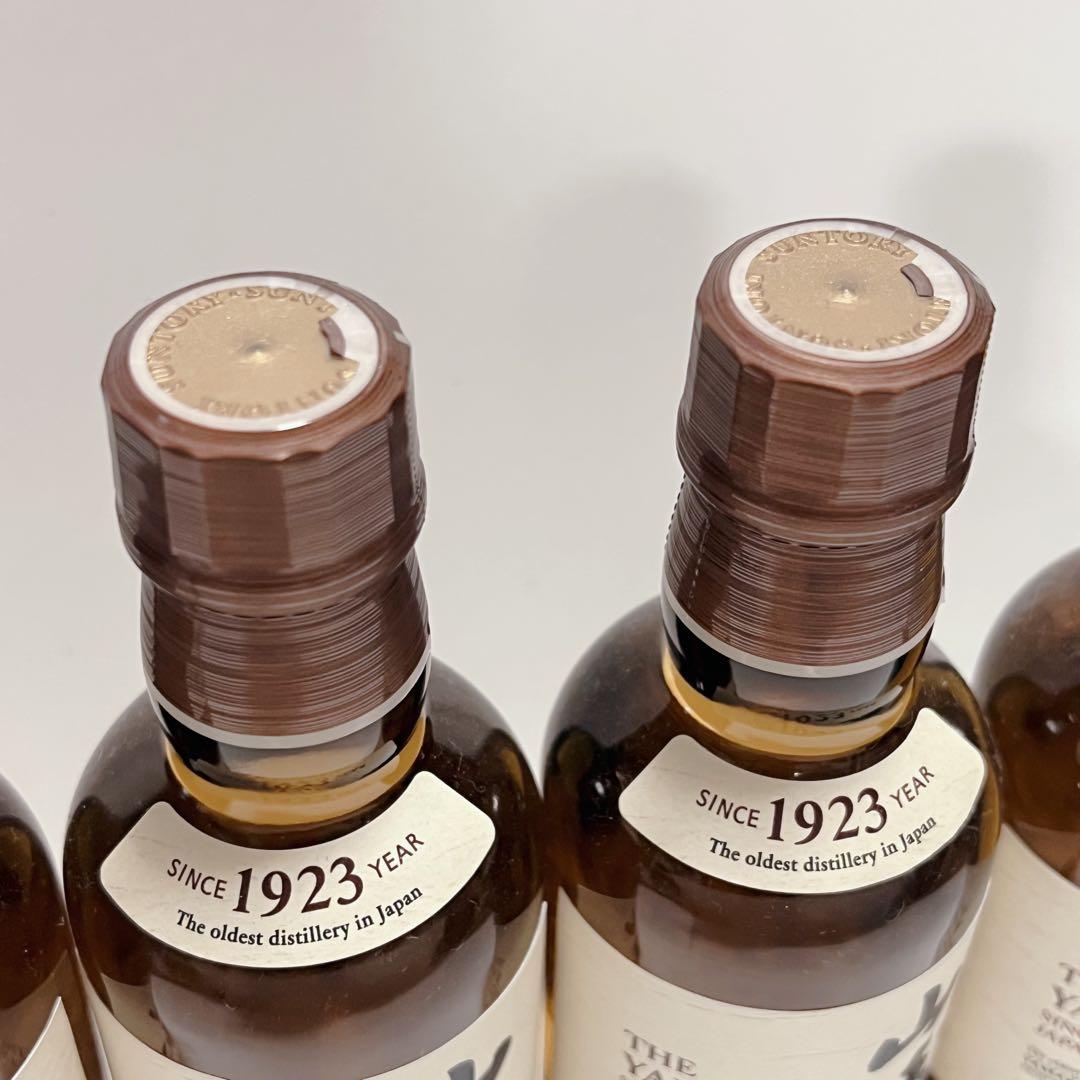 サントリー山崎 シングルモルト 180ml ミニボトル 5本セット