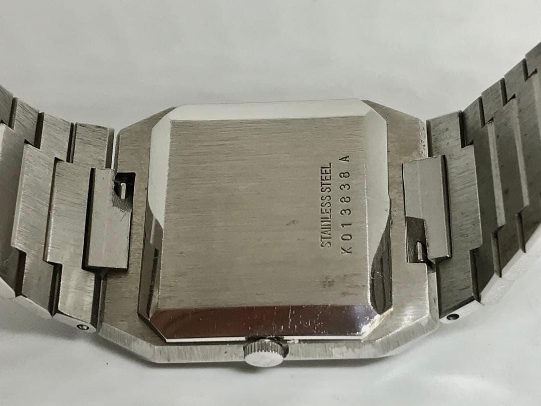 ビンテージ・ラドー・コロニー・スクエア・手巻き・グリーン文字盤