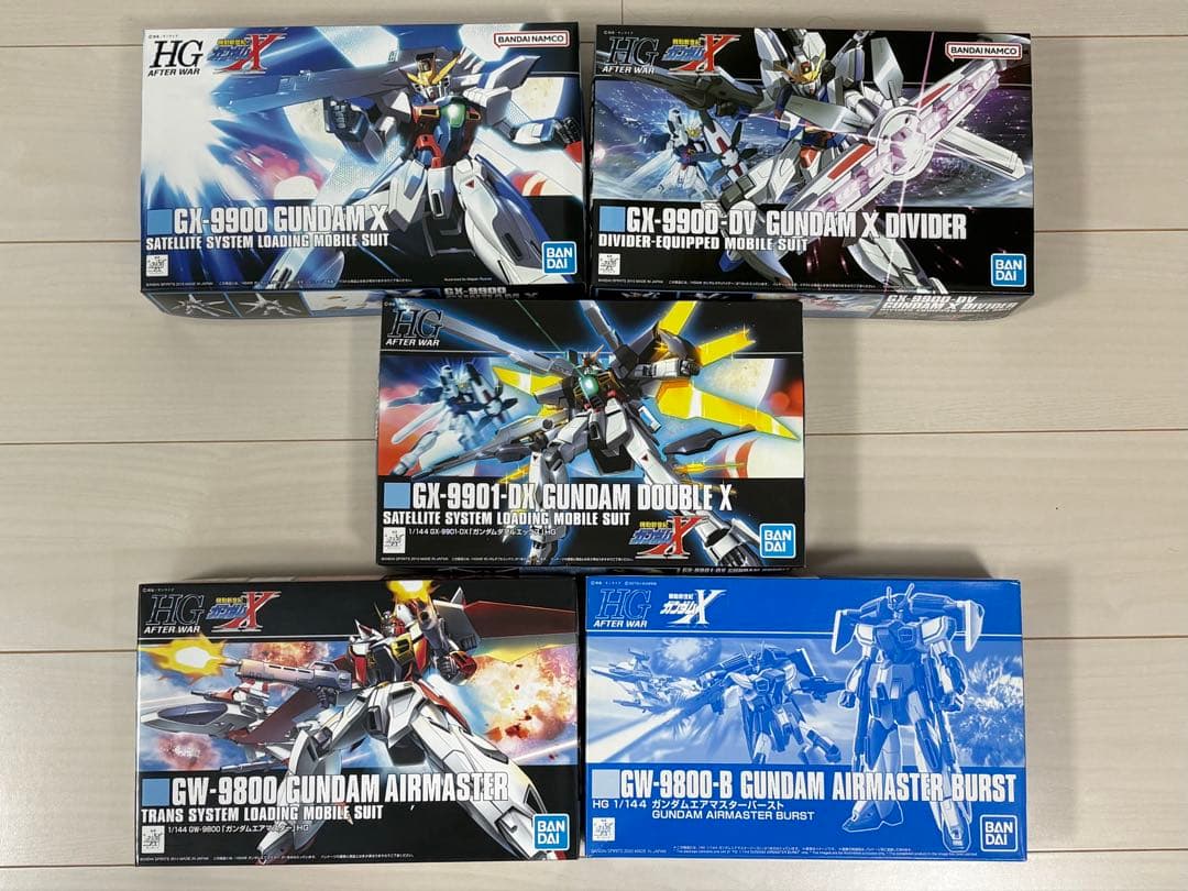 Z系 HG ガンプラ セット 5種