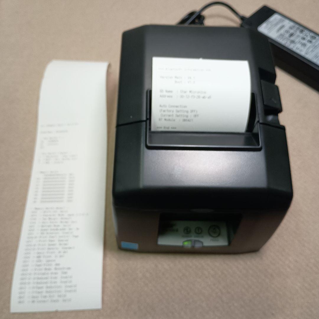 未使用 スター精密 プリンター 654II ブルートゥース TSP650Ⅱ