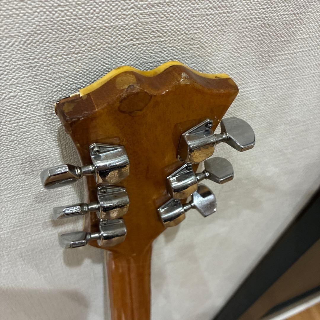 【ジャンク】Sekova サンバースト セミアコースティックギター