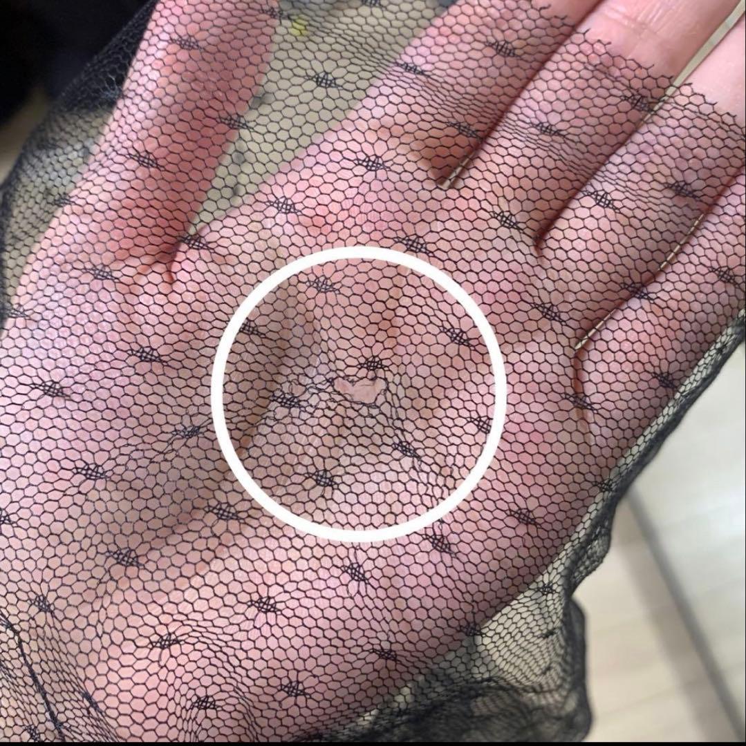 【靴とセット】etoll. ドットチュールレイヤードドレスワンピースとamel靴