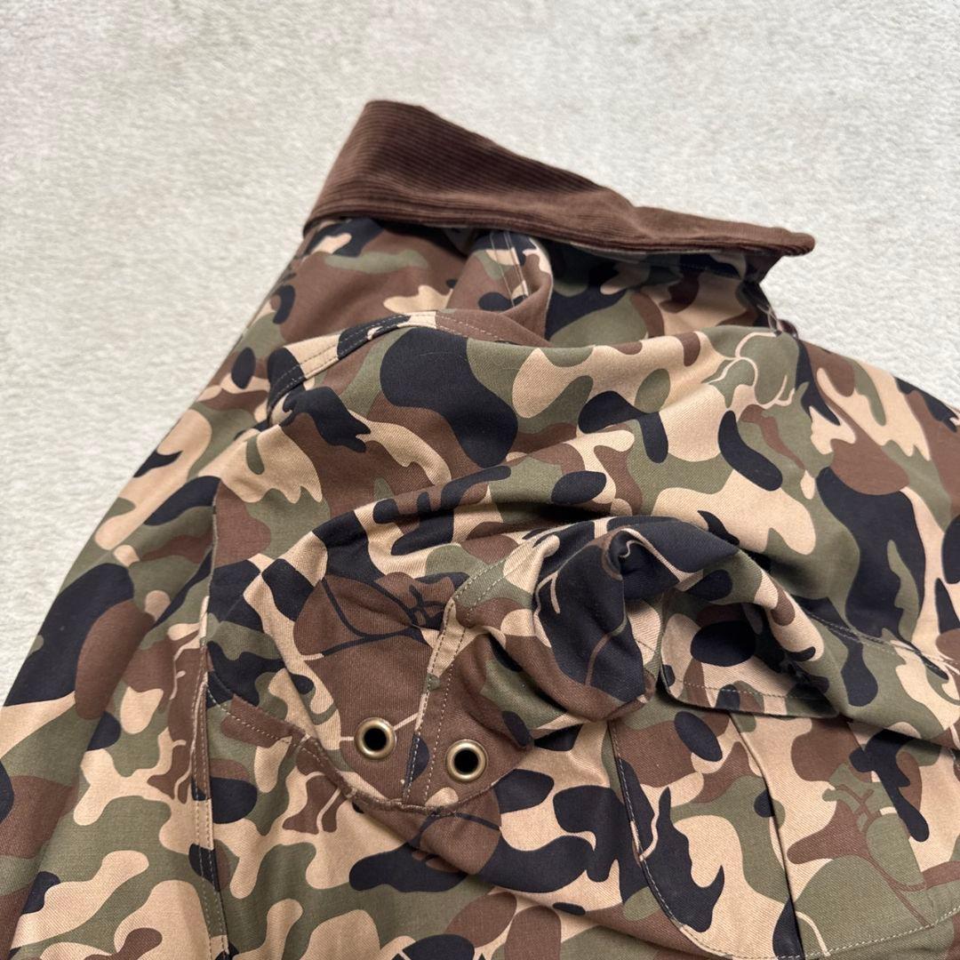 Scye サイ ミリタリージャケット 迷彩 カモフラ 38