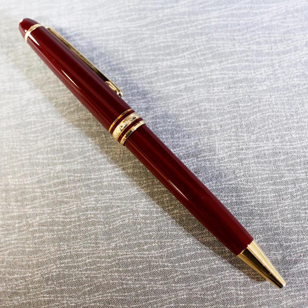 送料込み】モンブラン ボールペン 163 ボルドー バーガンディ