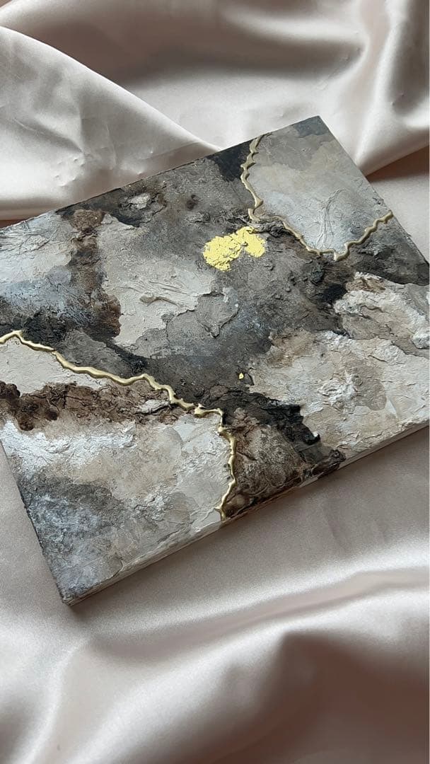 テクスチャー　アート　絵画　インテリア　ニュアンス　海外　雑貨　抽象画　モダン