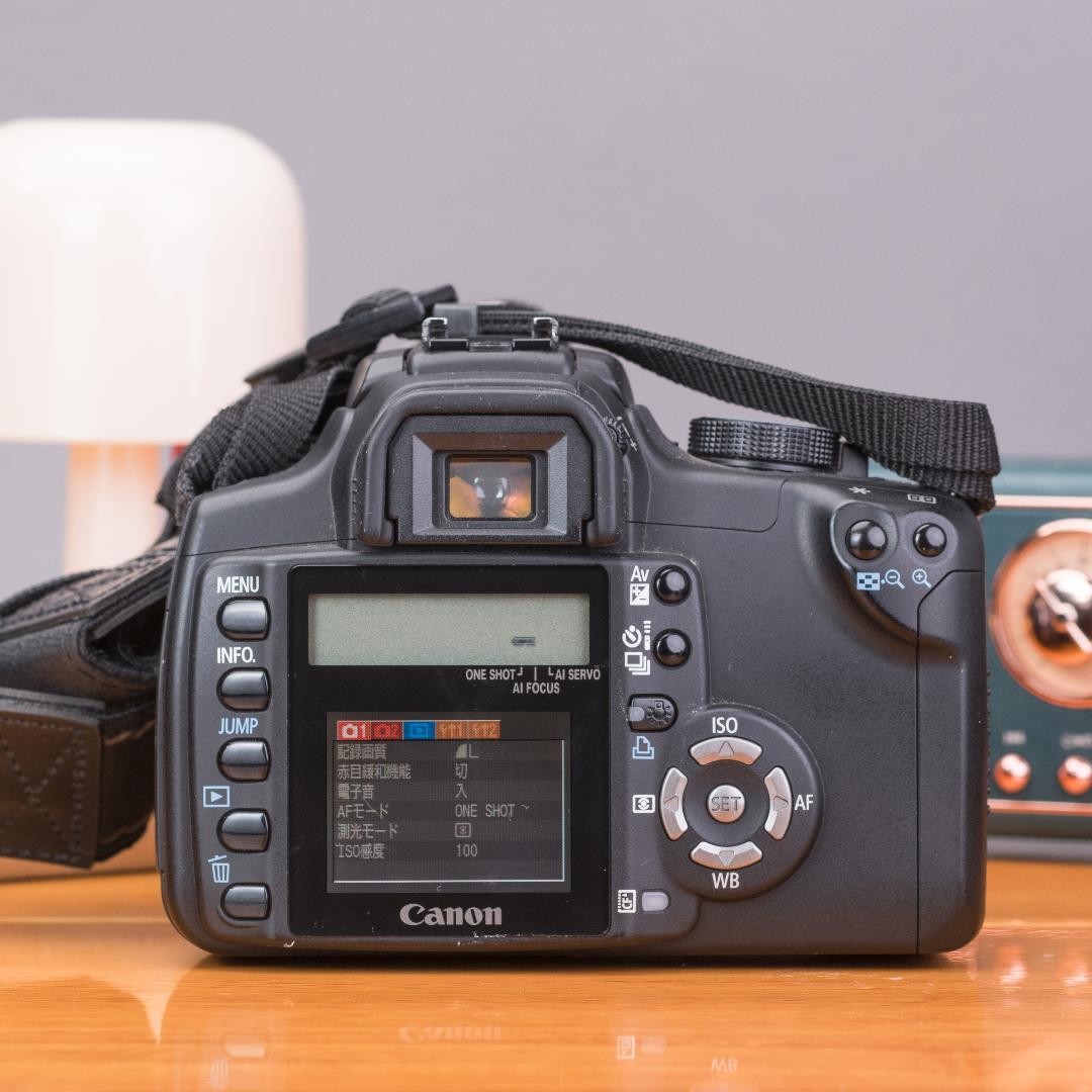 スマホ転送OK！Canon EOS kiss Digital N レンズキット - メルカリ