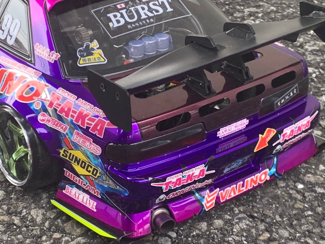 アディクション S13 シルビア V8 2024中村直樹選手 未使用ボディ