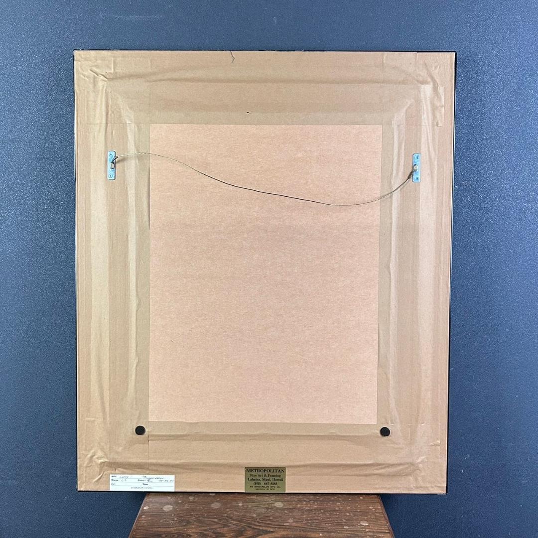 ゲーリー・ウェルティー「ウインドブロー」シルクスクリーン 直筆