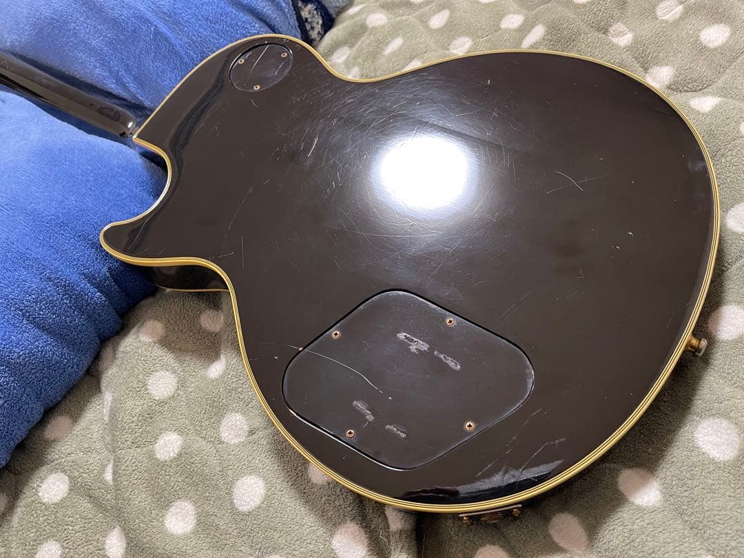 日本製 Burny バーニー レスポールカスタムタイプ エレキギター ジャンク