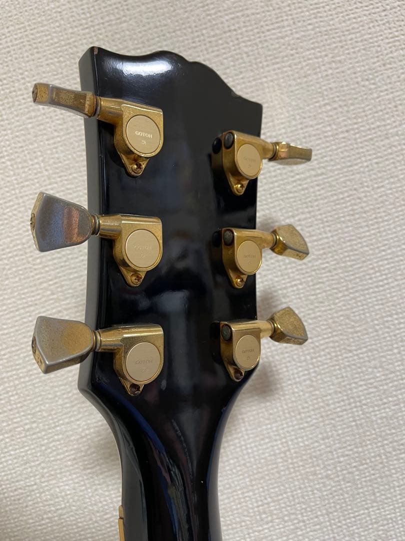 日本製 Burny バーニー レスポールカスタムタイプ エレキギター ジャンク