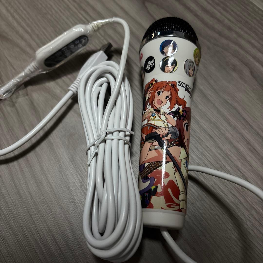 アイドルマスター　シール貼り付け済USB接続マイク　マイク Amazon.co.jp: ZeaLSound USBマイクセット、コンデンサーマイク、PC