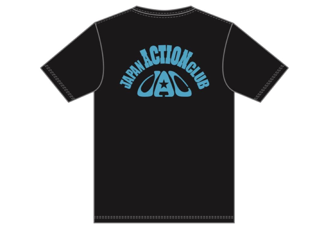 JAPAN ACTION CLUB Tシャツ Lサイズ ブルー - メルカリ