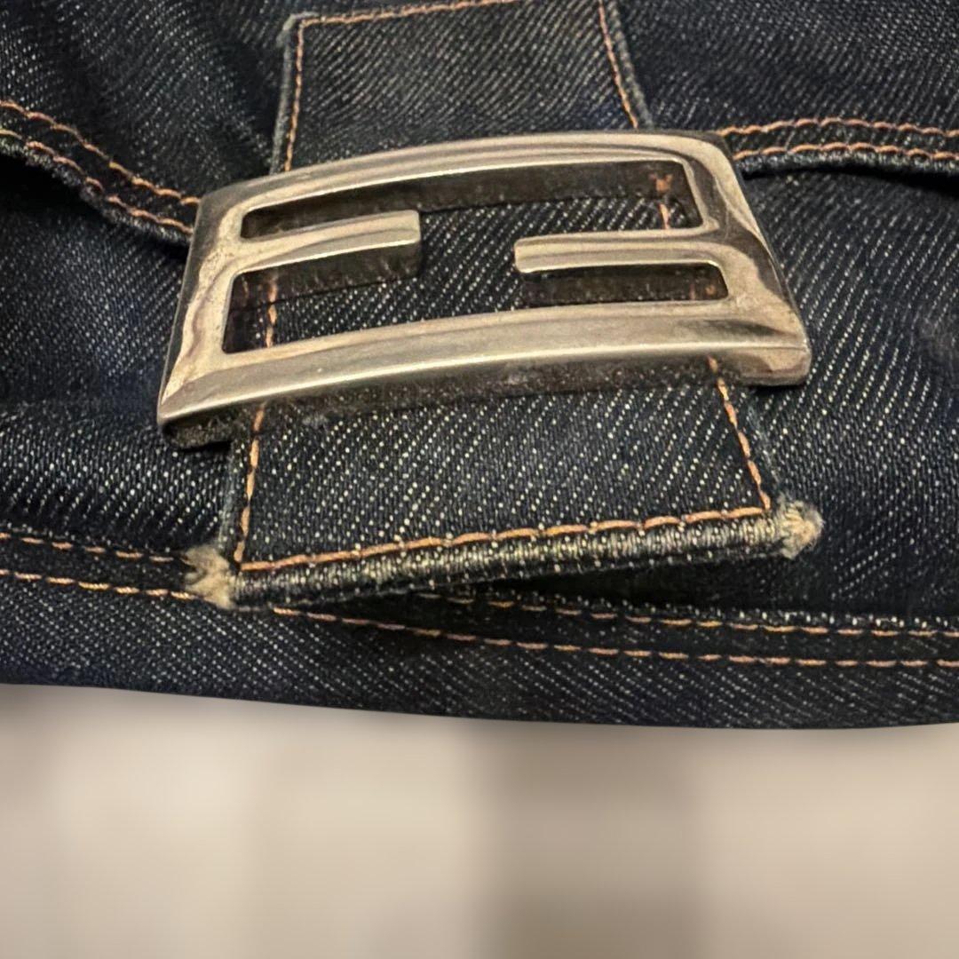 FENDI フェンディ マンマバケット デニム インディゴ　OLD FENDI
