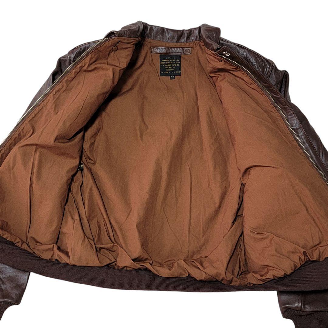 ほぼ未使用】ロストワールド A2 フライトジャケット J.A.DUBOW社