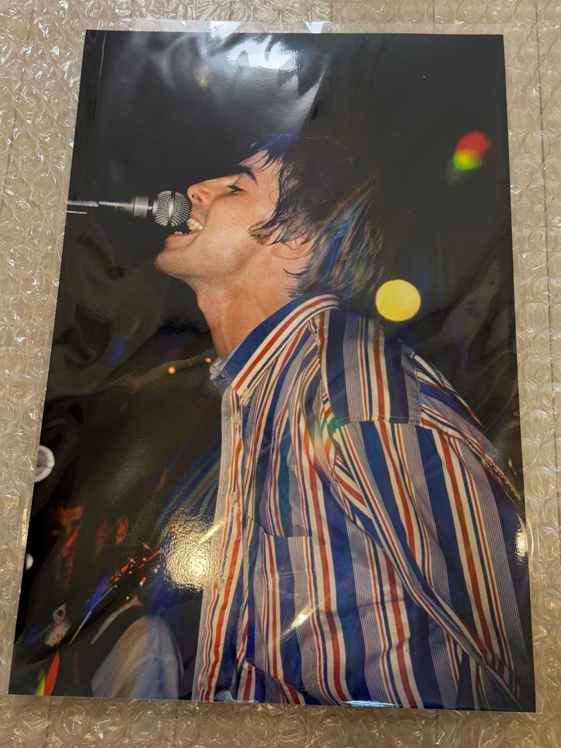 OASIS 直筆サインデニスモリス リアムギャラガーオリジナルプリント