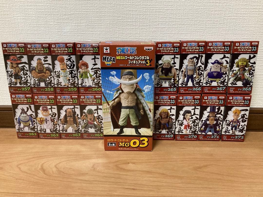 ONE PIECE ワーコレ 白ひげ海賊団フルコンプ ワンピースワーコレ 白