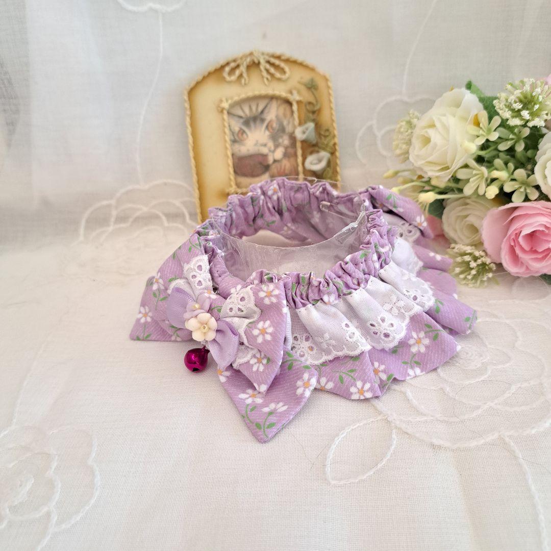 クリスマスシリーズ(赤雪だるま&サンタ)わんちゃん猫ちゃん用襟つき