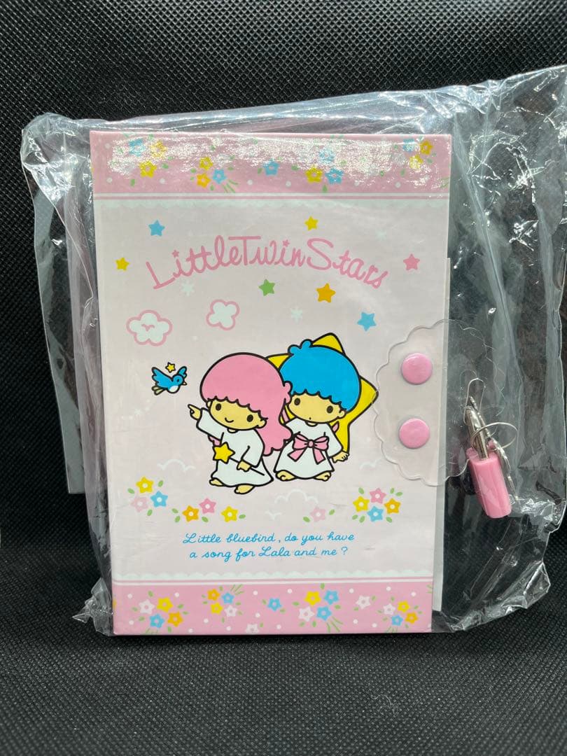 新品未使用】キキララ リトルツインスターズシステムバインダー6穴レトロ