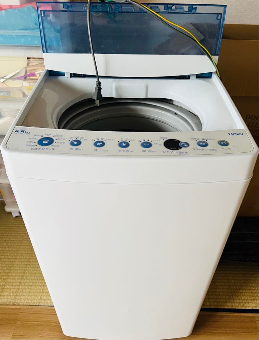 洗濯機 2021年製 Haier JW-C55FK