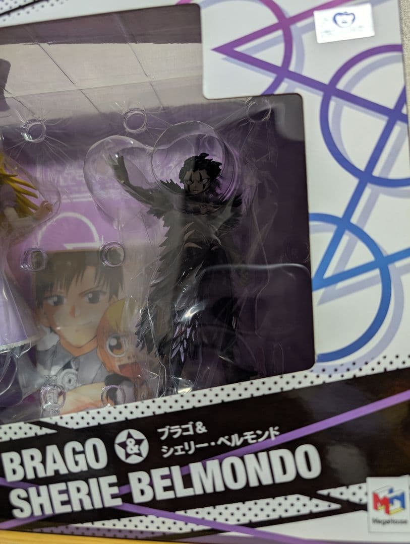 激レア金色のガッシュベル　ブラゴ　シェリー フィギュア　メガハウス G.E.M.