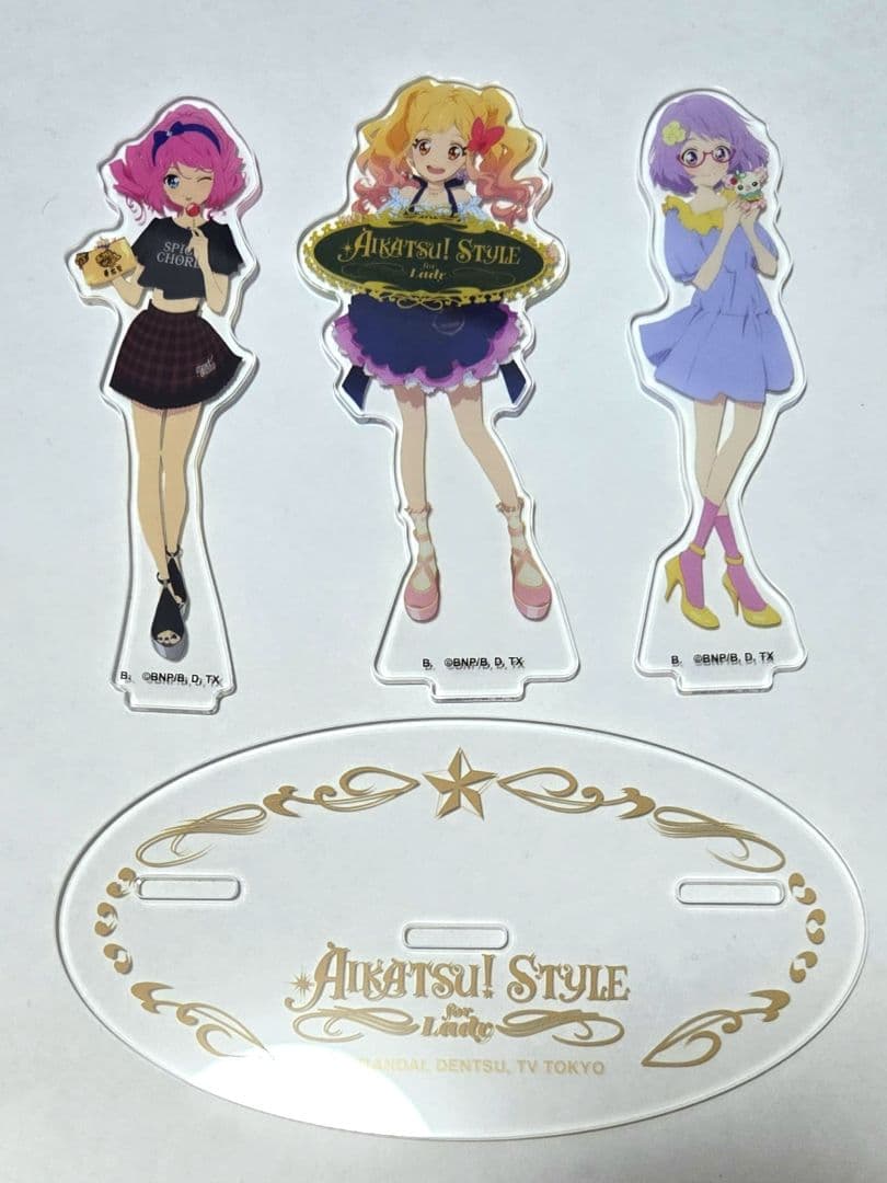アイカツスタイル アクリルスタンド ゆめ&ローラ&小春 - メルカリ