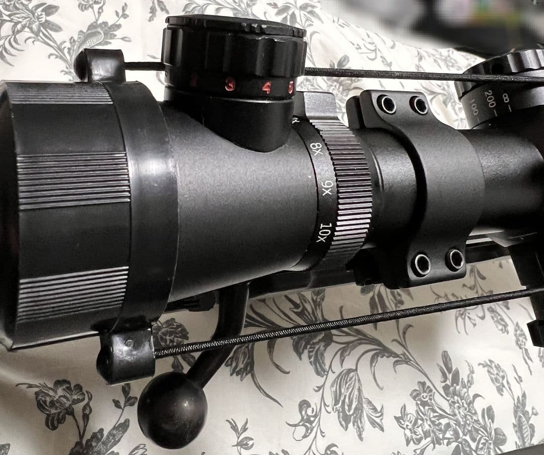 東京マルイ L96AWS ODストック バイポッド マウントレール スコープ付き