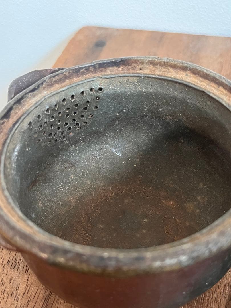 希少な古備前　宝瓶　湯冷し