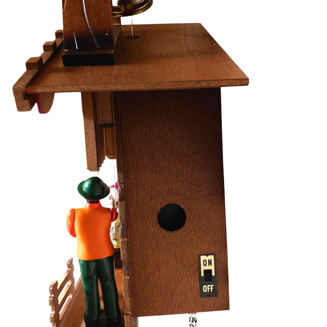 【訳あり】 CITIZEN 鳩時計 ポッポ時計 メルヘンハウス 壁掛け時計