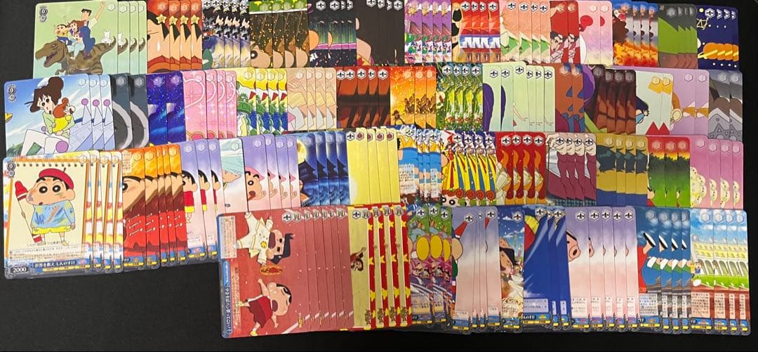 ヴァイスシュヴァルツ デッキ パーツ付き クレヨンしんちゃん