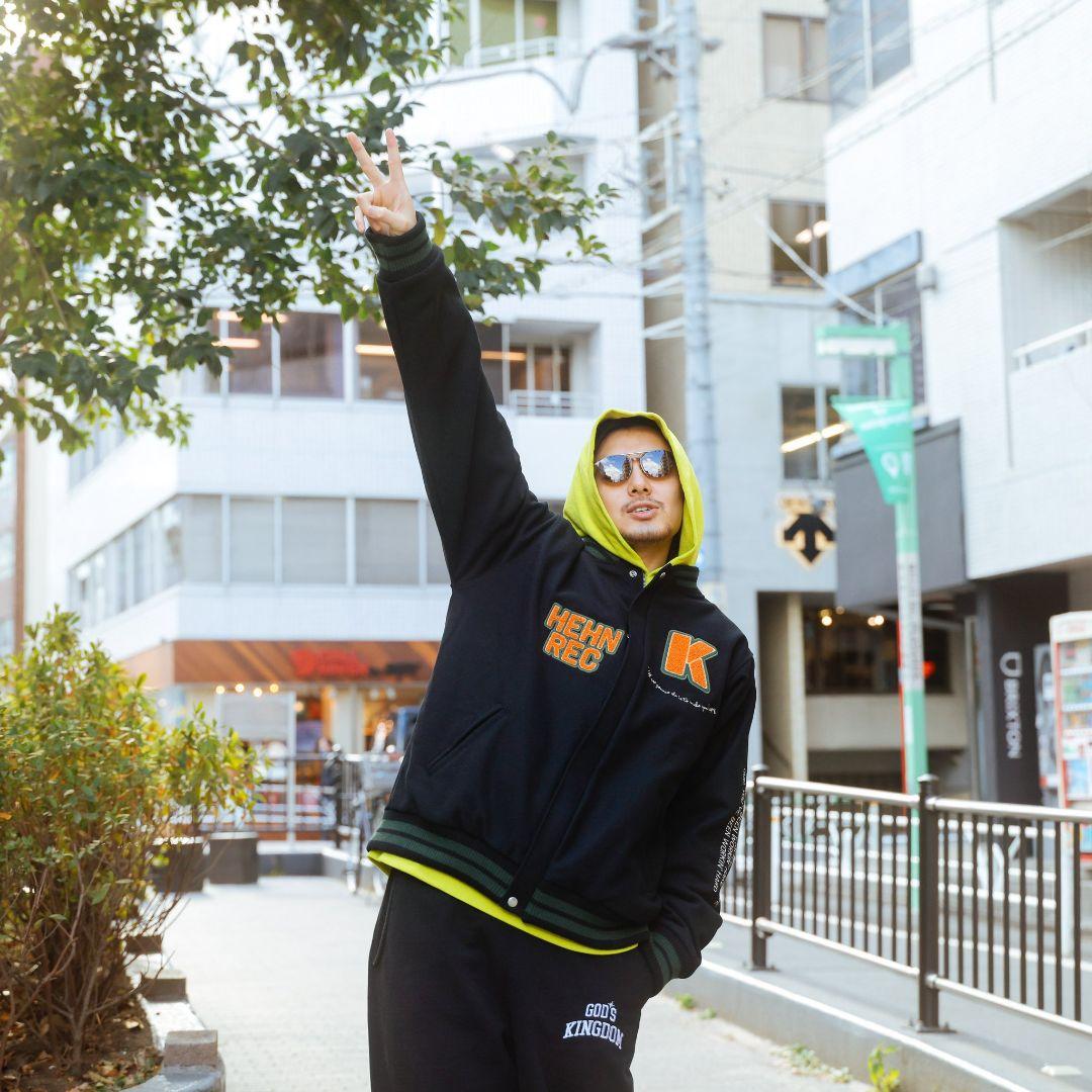 藤井風スタジャン（M）＆オマケ帽子とサードアイサングラス＆お香