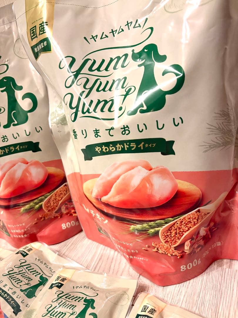 Yum Yum Yumチキン800g×2袋 マグロ80g×14袋 新品未開封 - メルカリ