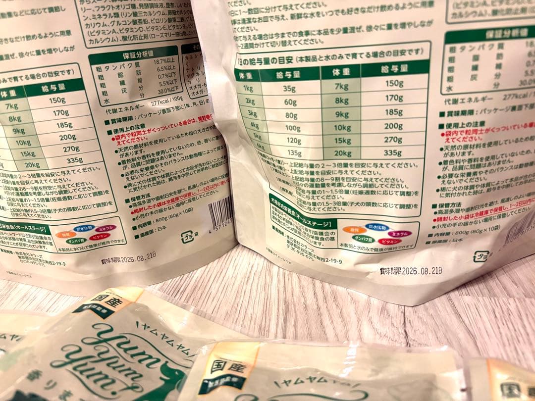 Yum Yum Yumチキン800g×2袋 マグロ80g×14袋 新品未開封 - メルカリ