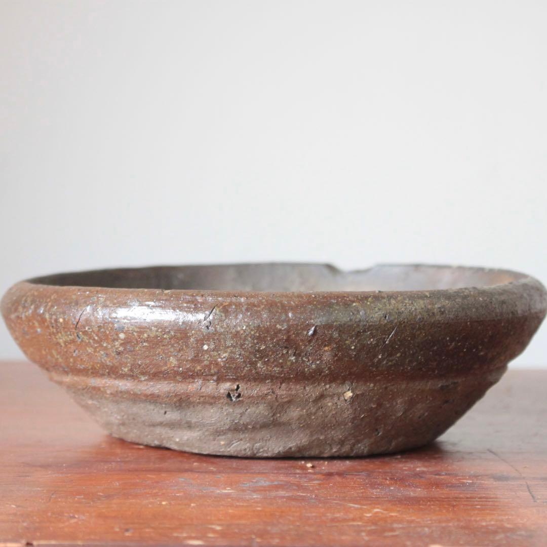 焼き締め 片口 鉢 南蛮 古美術 古美術 古道具 アンティーク 焼き締め