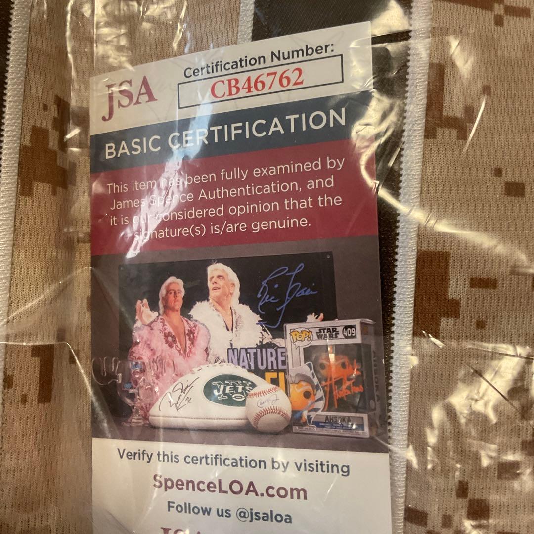 Yu Darvish サイン入り Padres 迷彩ジャージ WBC JSA-直送のみ