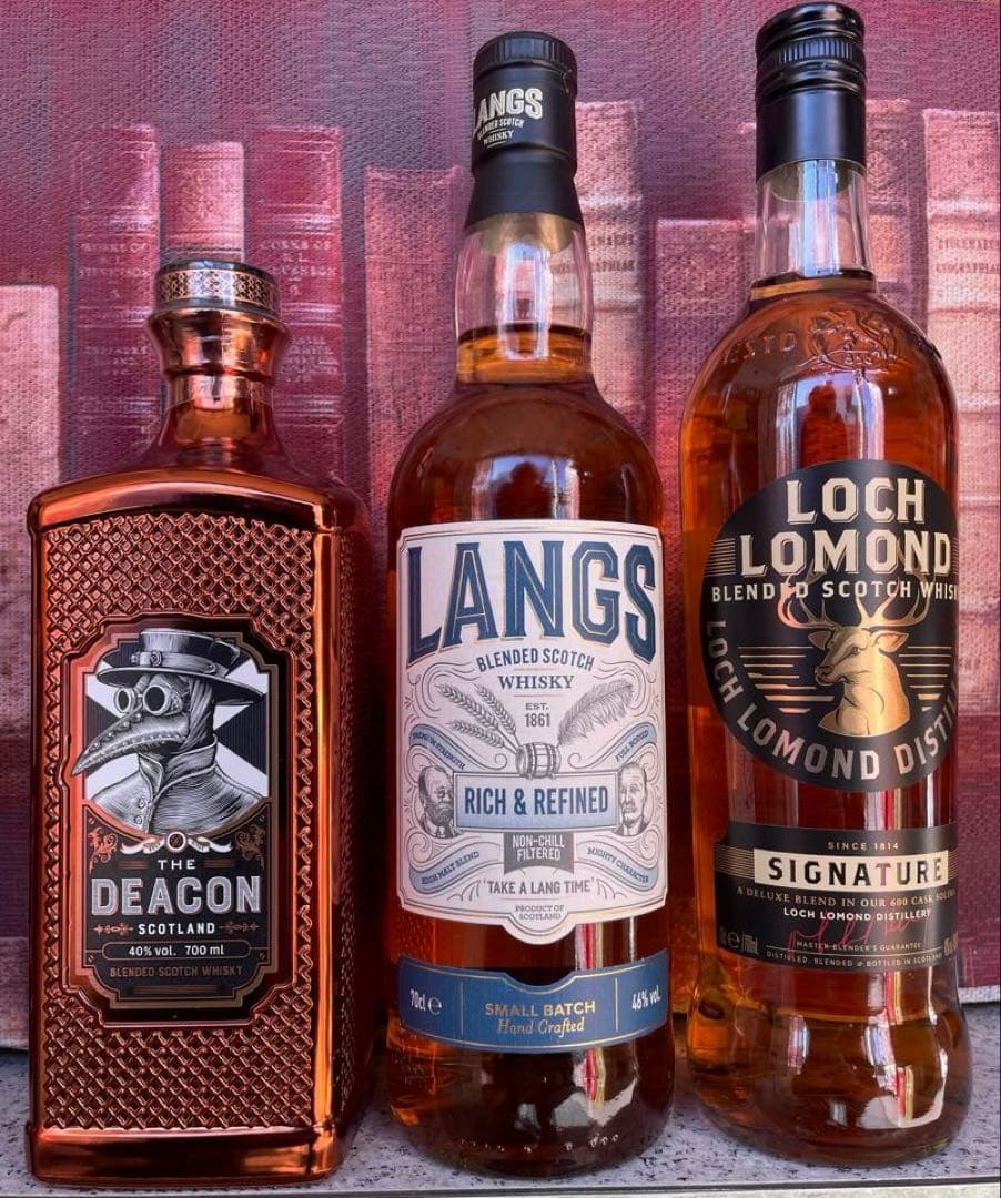 スコッチウイスキーセット（ホワイトホース、ファーモスグラウス