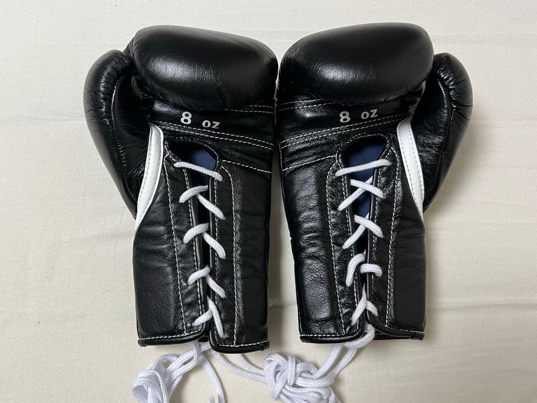 ウイニング ボクシンググローブ 16oz 紐式 パープル✖️ゴールド